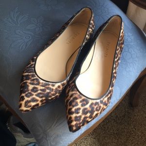 Talbots animal print flats